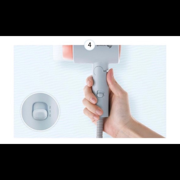 Korea Fashion Compact Folding Handle Travel Hair Dryer- Dual Voltage - Picture 6 of 11